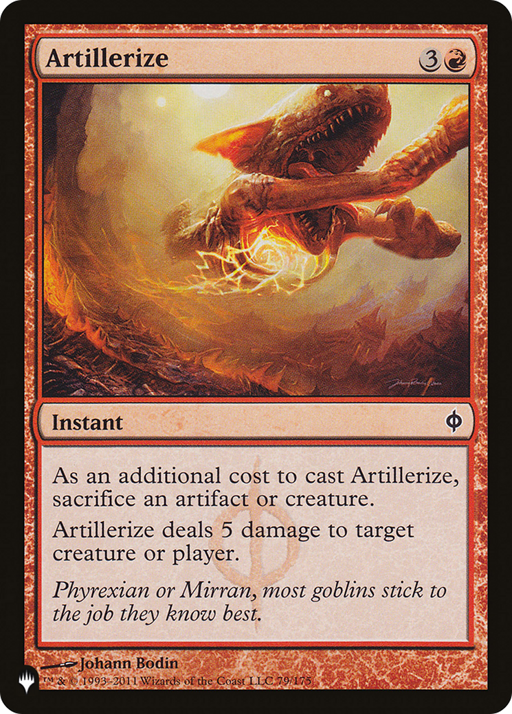 Image of Artillerize [The List]
