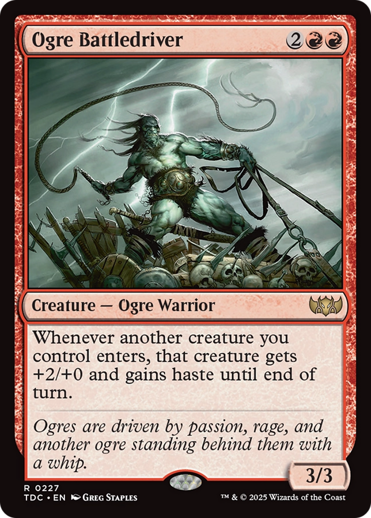 Image of Ogre Battledriver [Tarkir: Dragonstorm Commander]