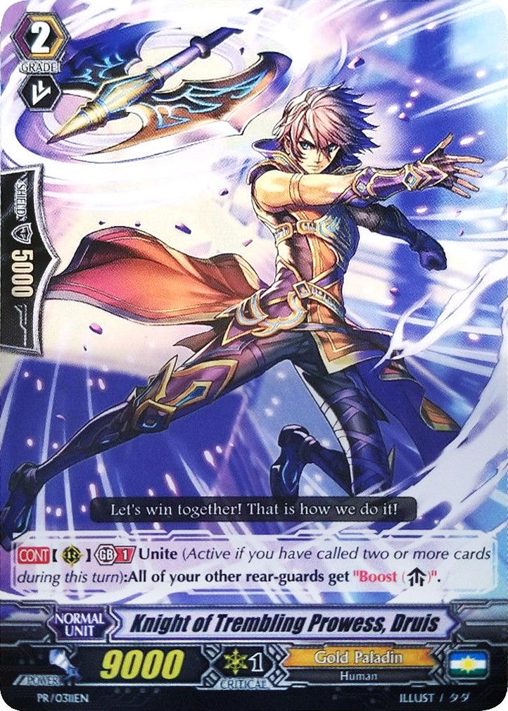 Image of Knight of Trembling Prowess, Druis (PR/0311EN) [Promo Cards]