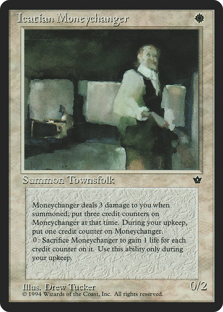Image of Icatian Moneychanger (Drew Tucker) [Fallen Empires]