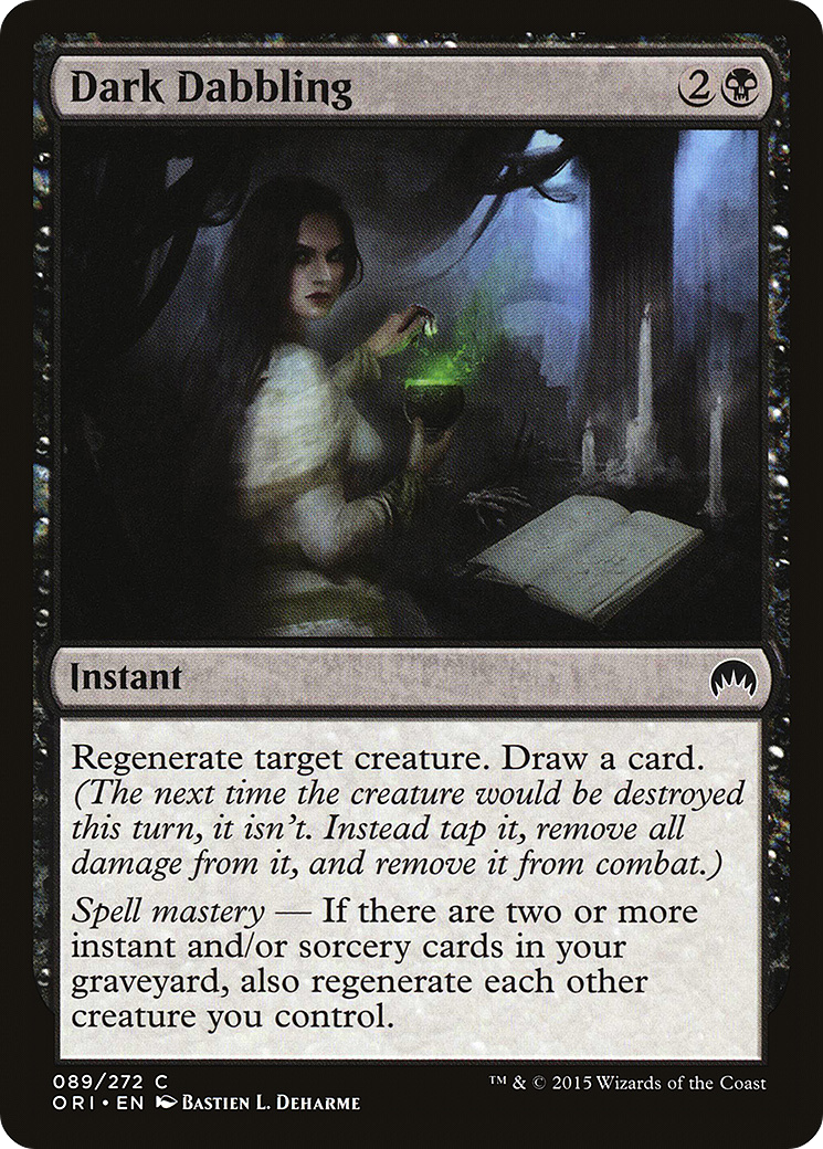 Image of Dark Dabbling [Magic Origins]