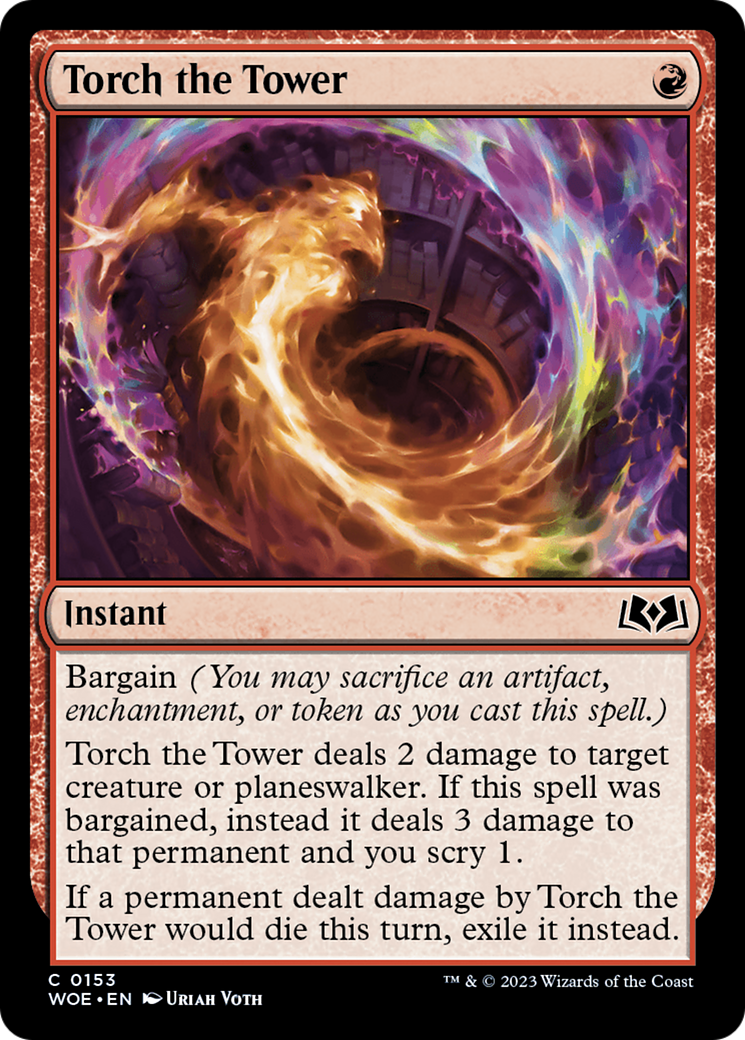 Image of Torch the Tower [Wilds of Eldraine]