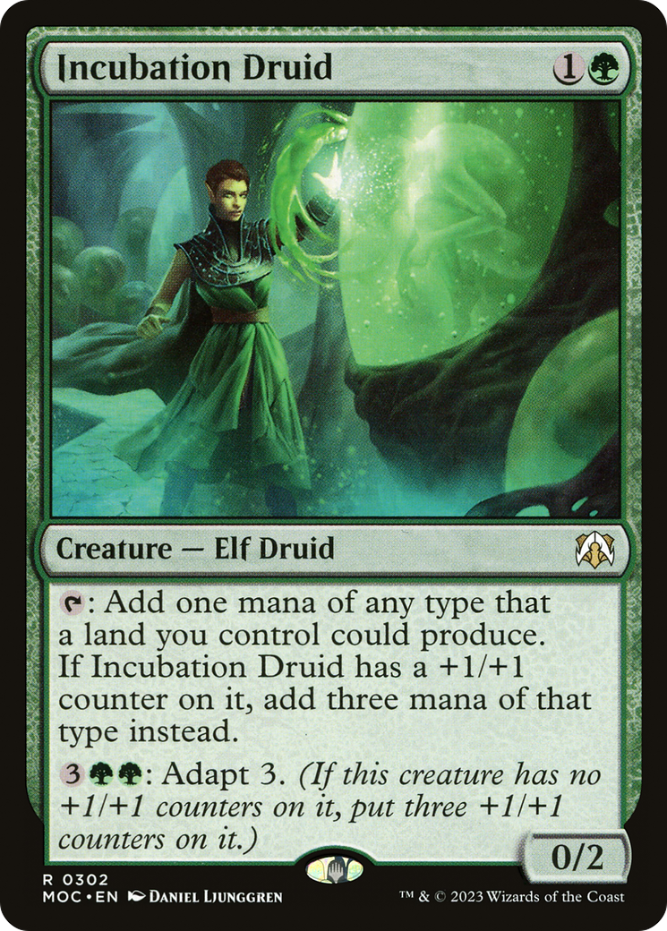 Image of Incubation Druid [March of the Machine Commander]