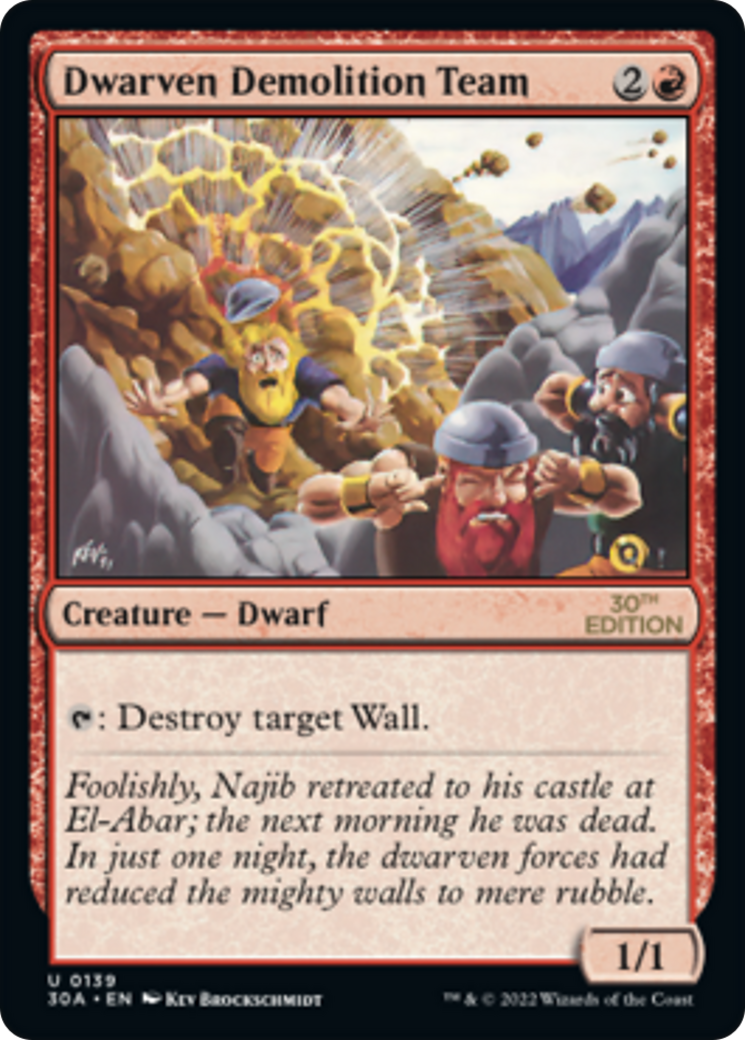 Image of Dwarven Demolition Team [30th Anniversary Edition]