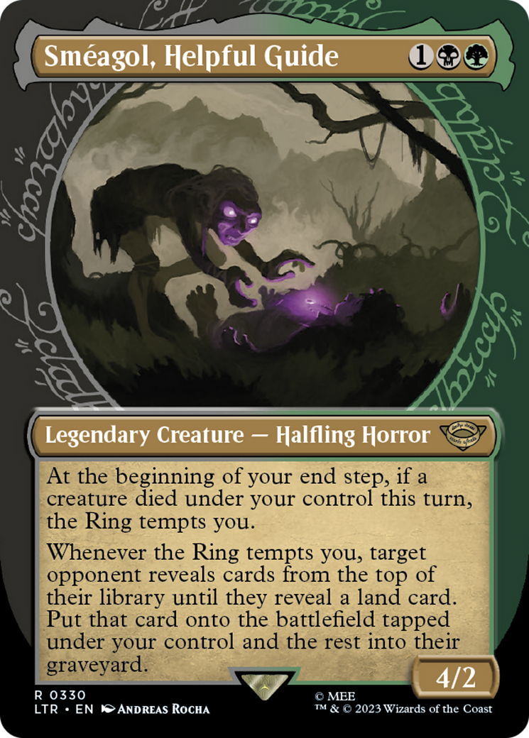 Image of Smeagol, Helpful Guide (Showcase Ring Frame) [The Lord of the Rings: Tales of Middle-Earth]