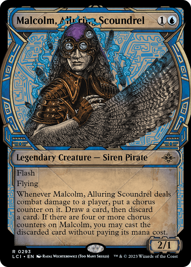 Image of Malcolm, Alluring Scoundrel (Showcase) [The Lost Caverns of Ixalan]