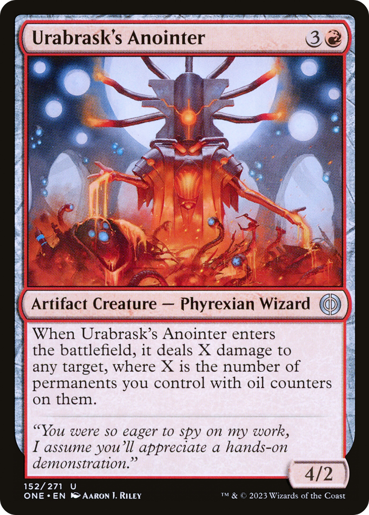 Image of Urabrask's Anointer [Phyrexia: All Will Be One]