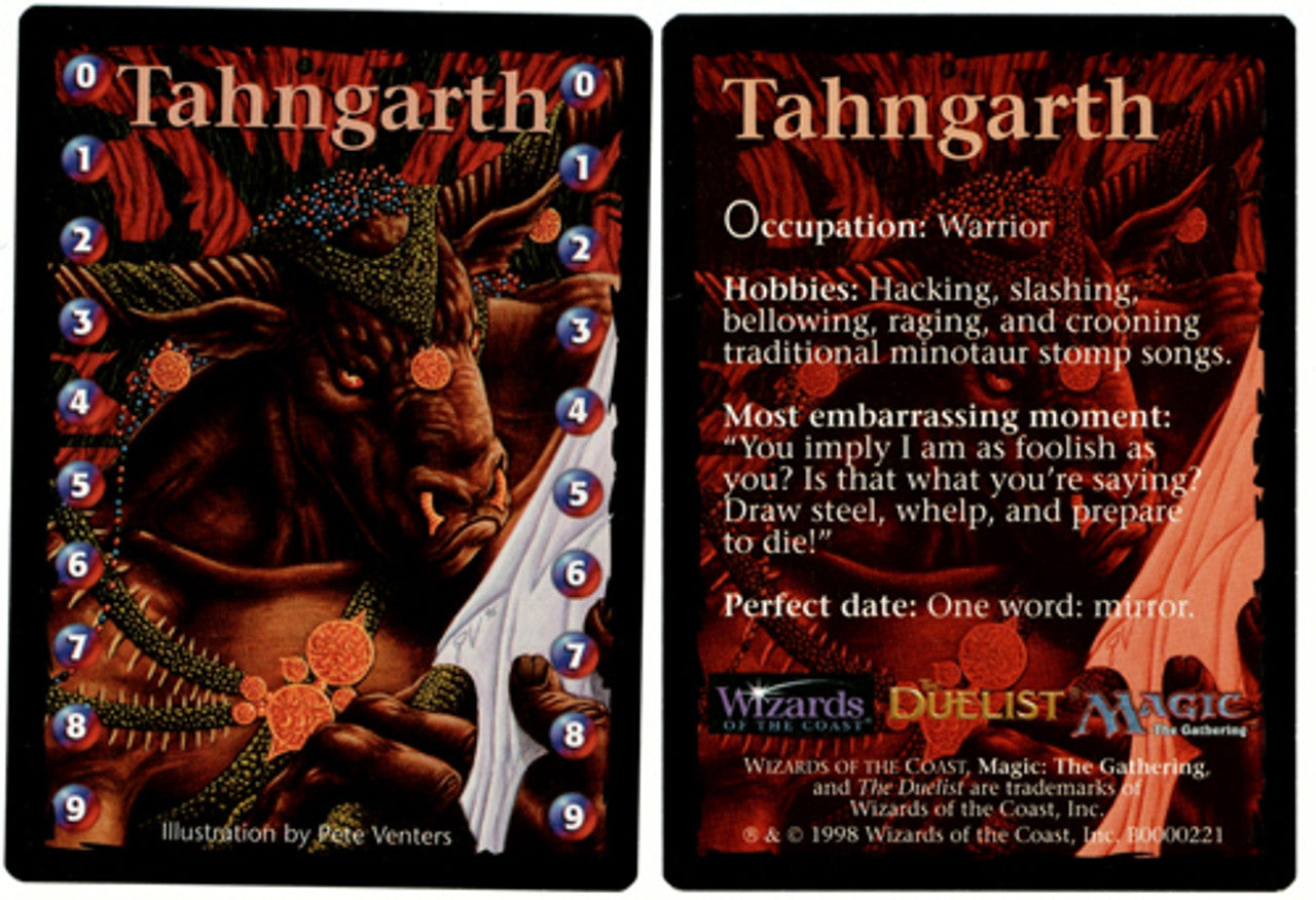 Image of Tahngarth Life Counter Token [Media Promos]