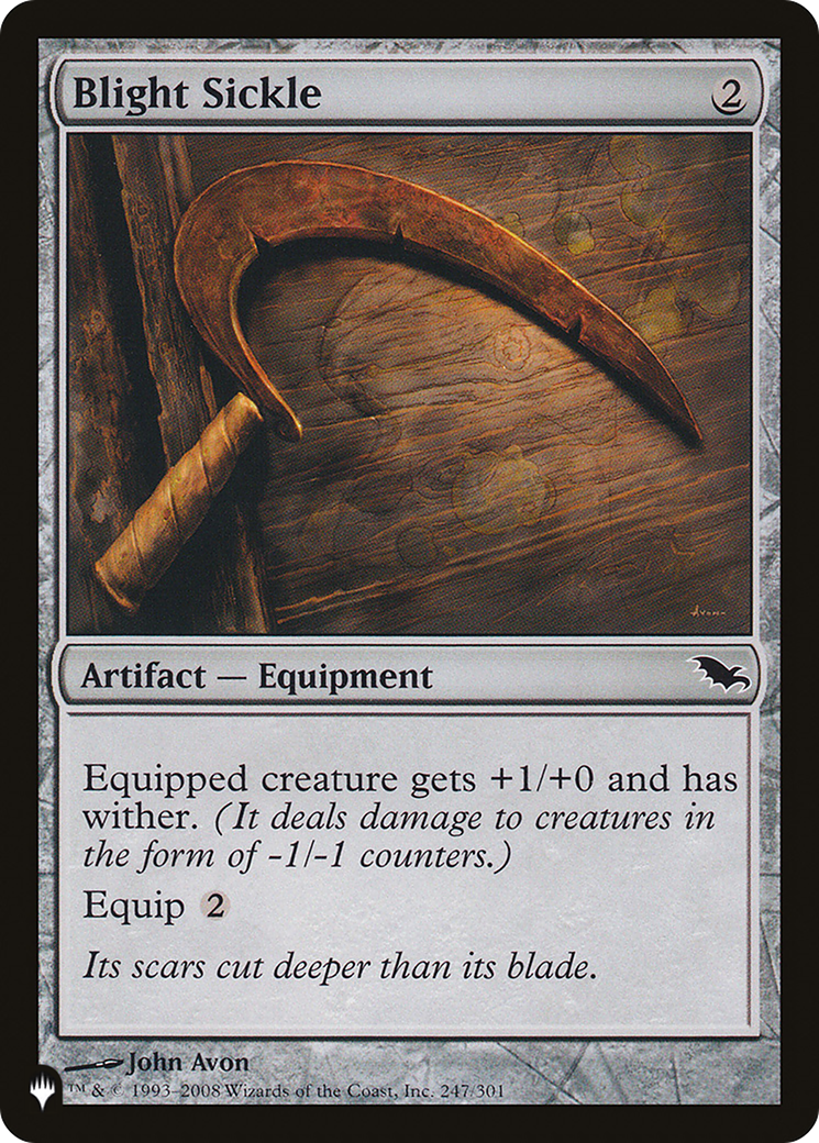 Image of Blight Sickle [The List]