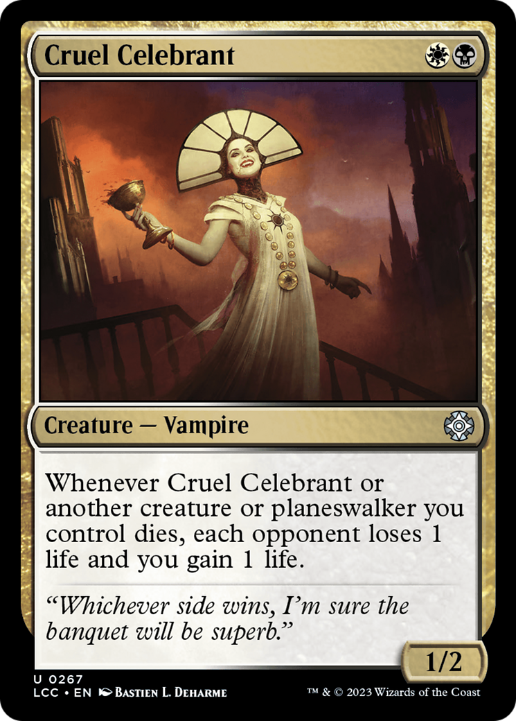 Image of Cruel Celebrant [The Lost Caverns of Ixalan Commander]