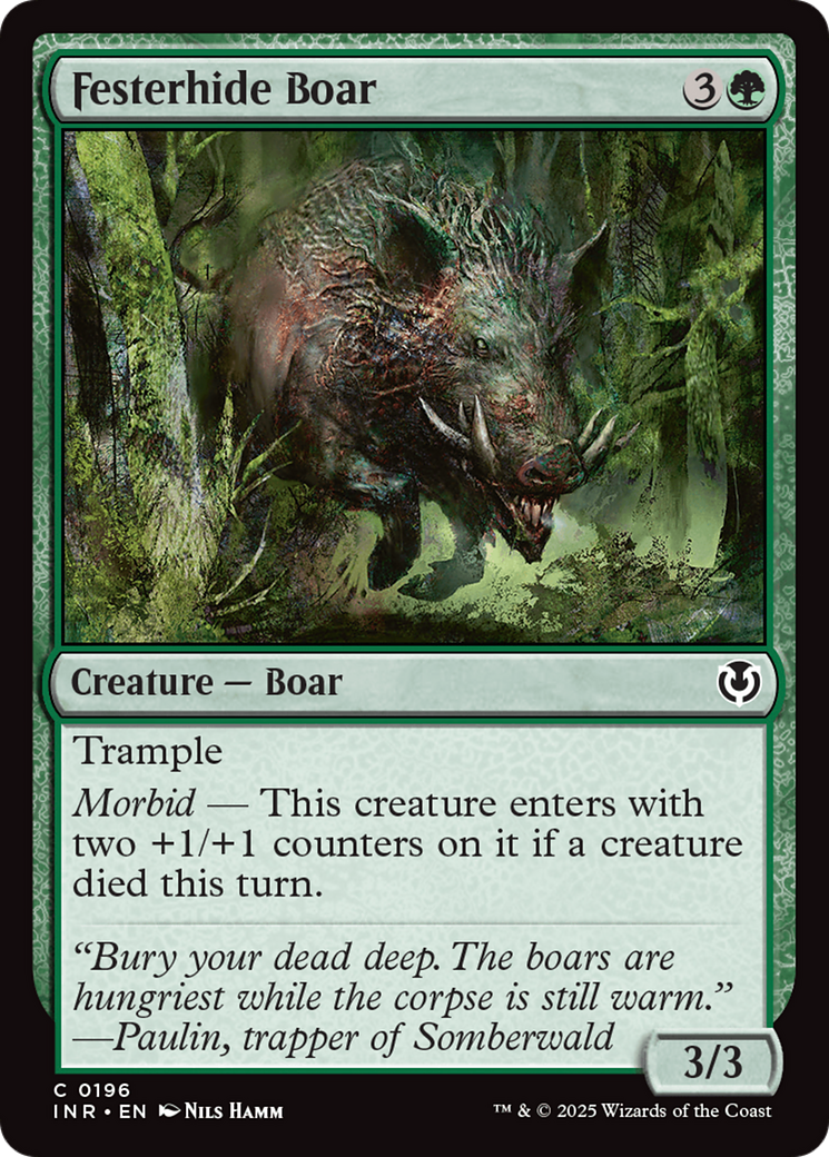 Image of Festerhide Boar [Innistrad Remastered]
