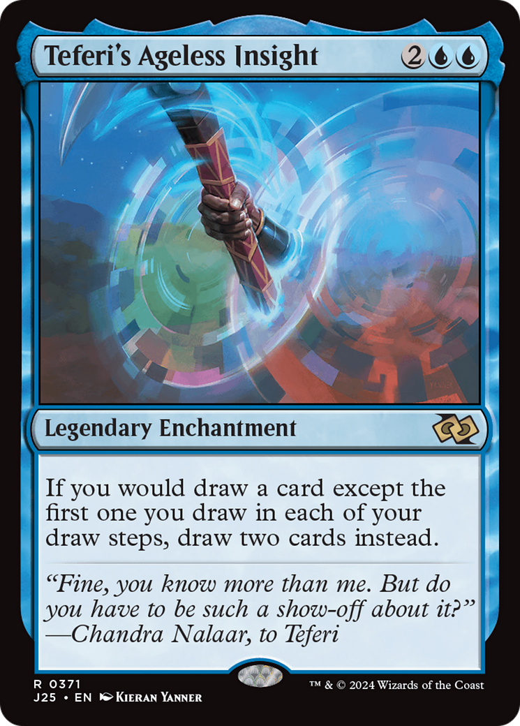 Image of Teferi's Ageless Insight [Foundations Jumpstart]