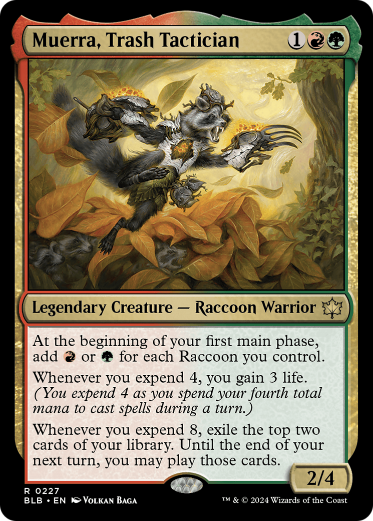 Image of Muerra, Trash Tactician [Bloomburrow]