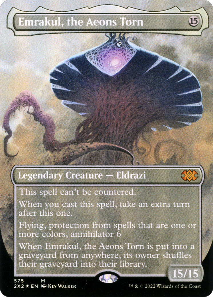Image of Emrakul, the Aeons Torn (Textured Foil) [Double Masters 2022]