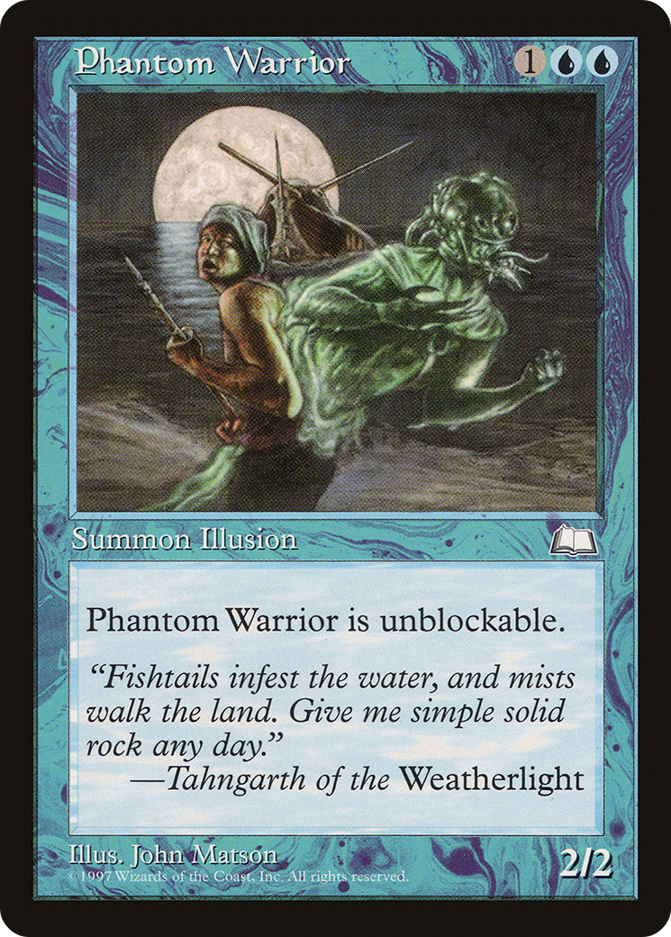 Image of Phantom Warrior [Weatherlight]