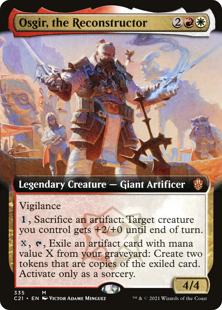 Image of Osgir, the Reconstructor (Extended Art) [Commander 2021]