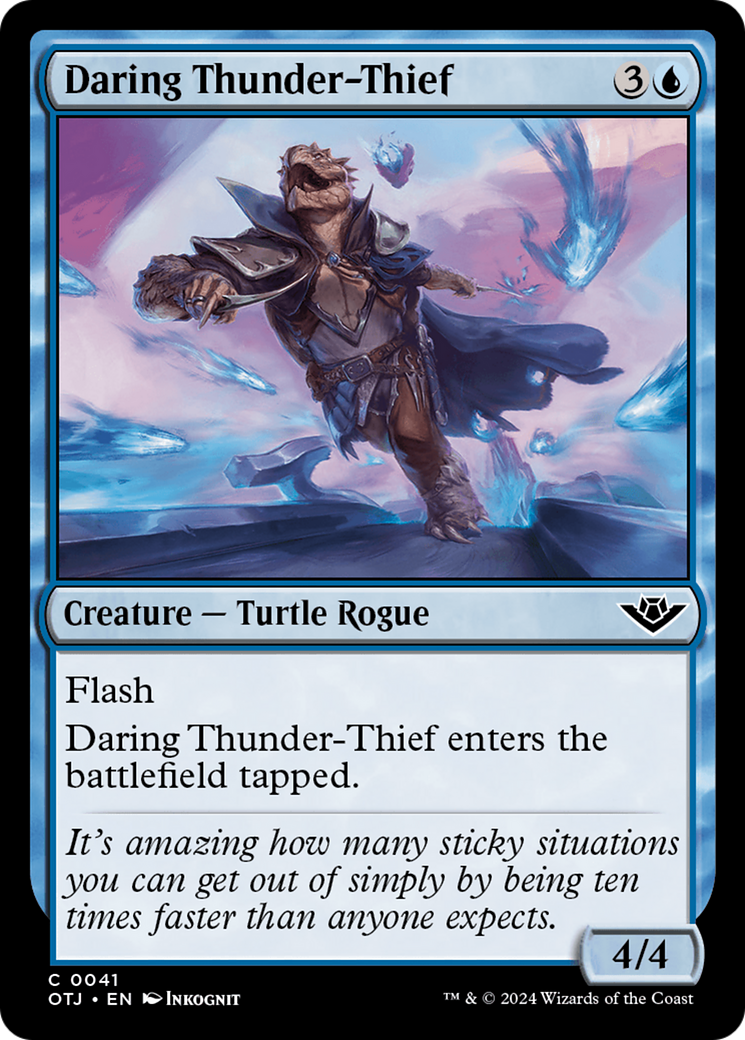 Image of Daring Thunder-Thief [Outlaws of Thunder Junction]