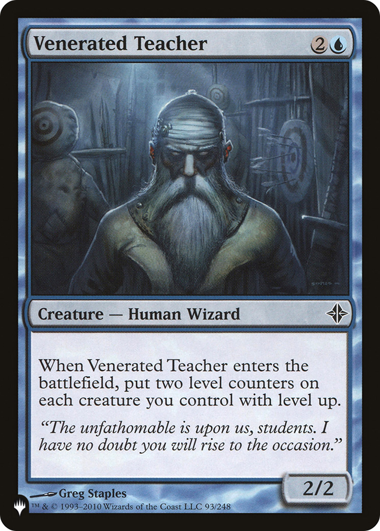 Image of Venerated Teacher [The List]