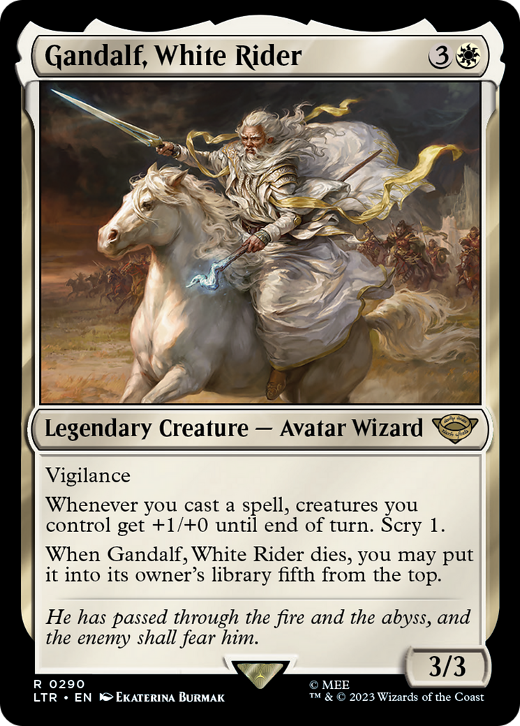 Image of Gandalf, White Rider [The Lord of the Rings: Tales of Middle-Earth]