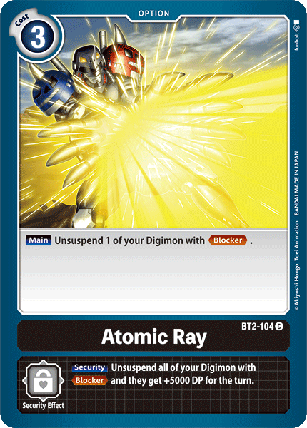 Image of Atomic Ray [BT2-104] [Release Special Booster Ver.1.0]