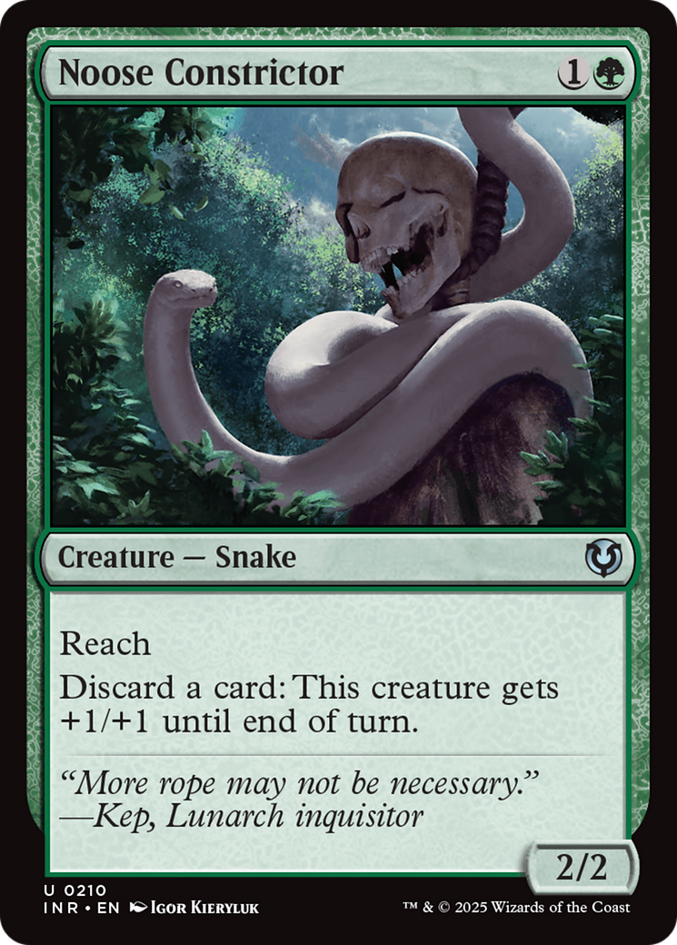 Image of Noose Constrictor [Innistrad Remastered]