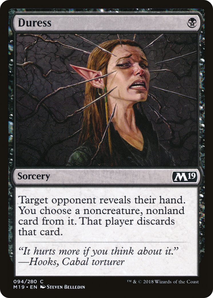 Image of Duress [Core Set 2019]