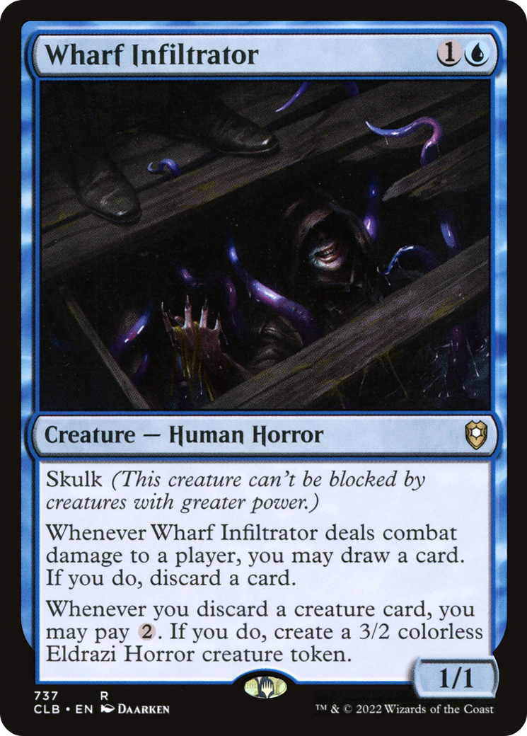 Image of Wharf Infiltrator [Commander Legends: Battle for Baldur's Gate]