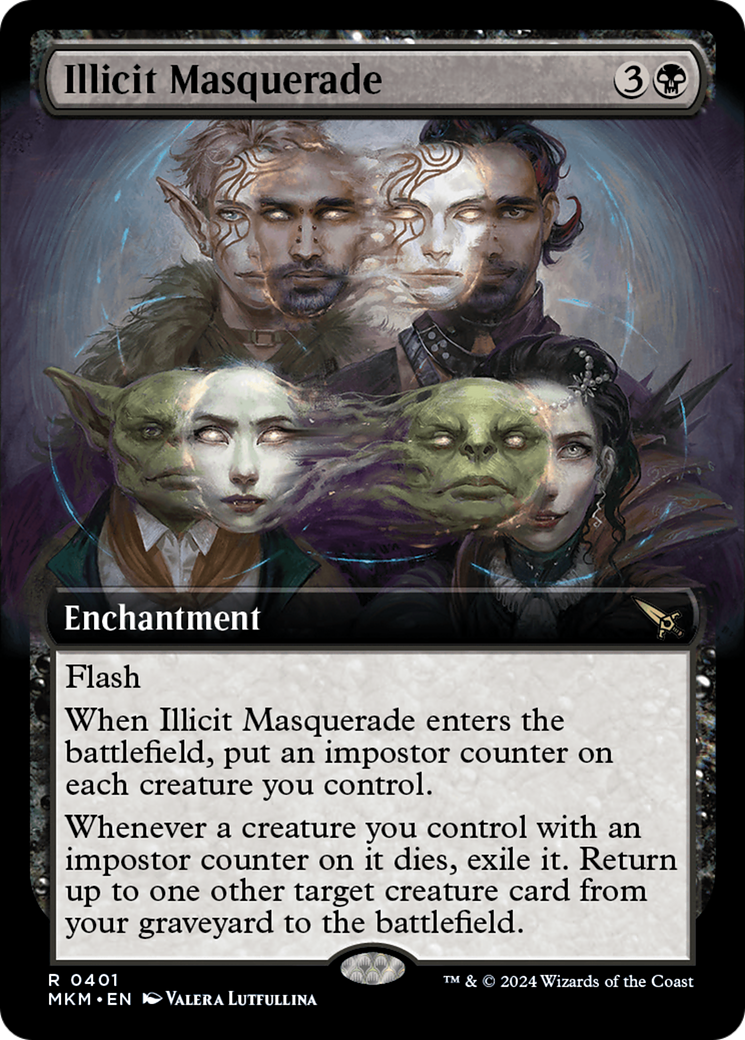 Image of Illicit Masquerade (Extended Art) [Murders at Karlov Manor]