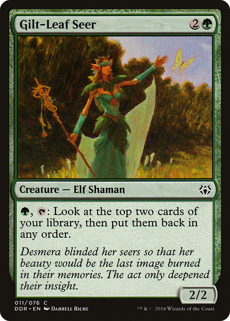 Image of Gilt-Leaf Seer [Duel Decks: Nissa vs. Ob Nixilis]