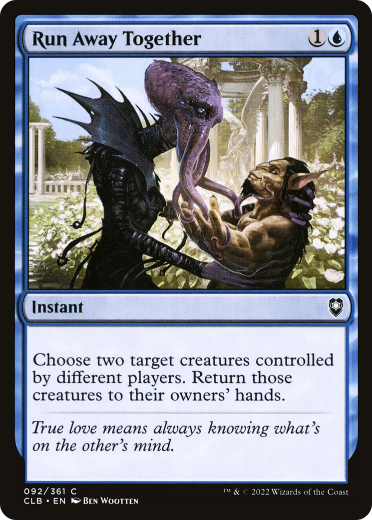 Image of Run Away Together [Commander Legends: Battle for Baldur's Gate]