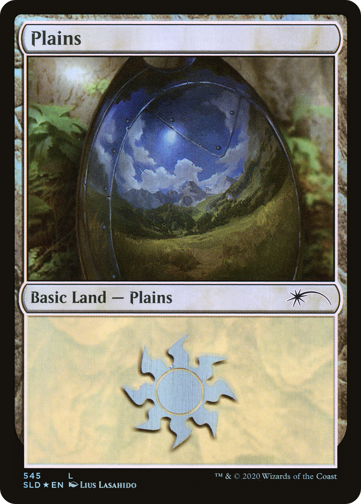 Image of Plains (Heavily Armored) (545) [Secret Lair Drop Promos]