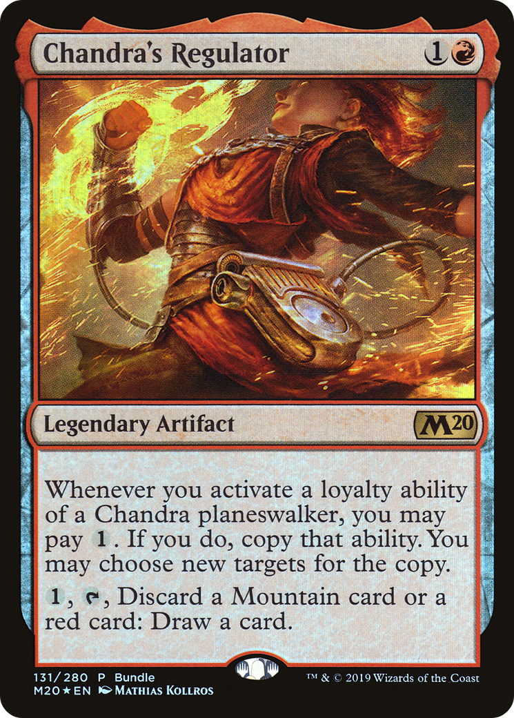 Image of Chandra's Regulator (Bundle) [Core Set 2020 Promos]