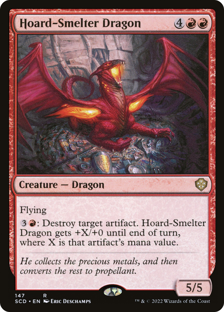 Image of Hoard-Smelter Dragon [Starter Commander Decks]