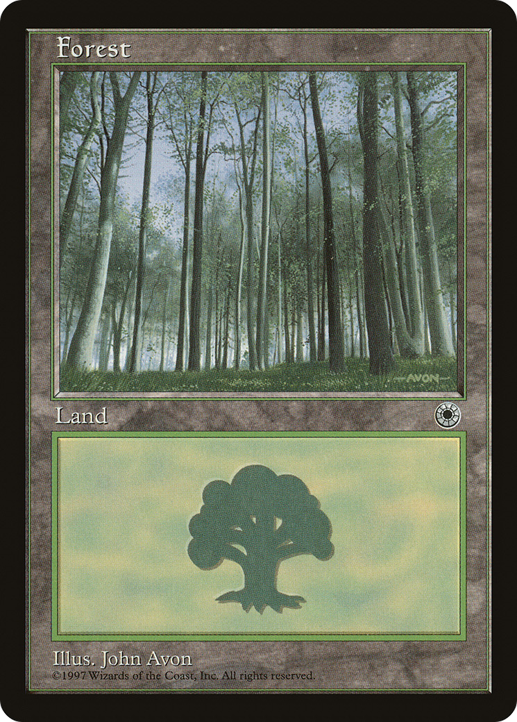 Image of Forest (Green Signature with White Bark Trees) [Portal]