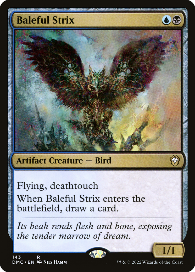 Image of Baleful Strix [Dominaria United Commander]