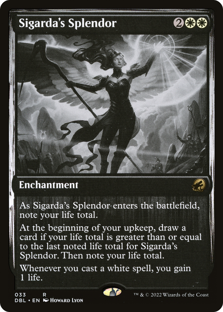 Image of Sigarda's Splendor [Innistrad: Double Feature]