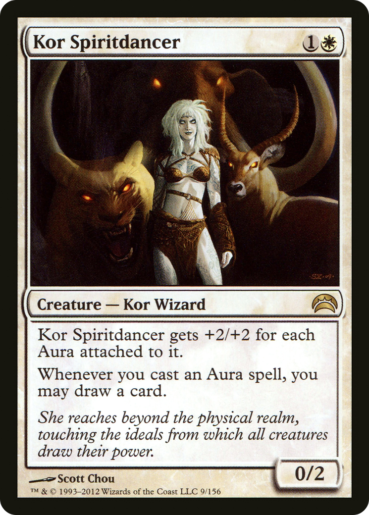 Image of Kor Spiritdancer (PC2-009) - Planechase 2012 Foil