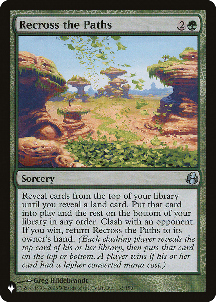 Image of Recross the Paths [The List]