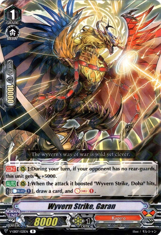 Image of Wyvern Strike, Garan (V-EB07/021EN) [The Heroic Evolution]
