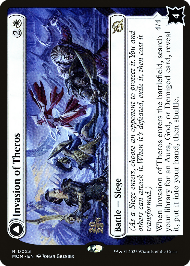 Image of Invasion of Theros // Ephara, Ever-Sheltering [March of the Machine Prerelease Promos]