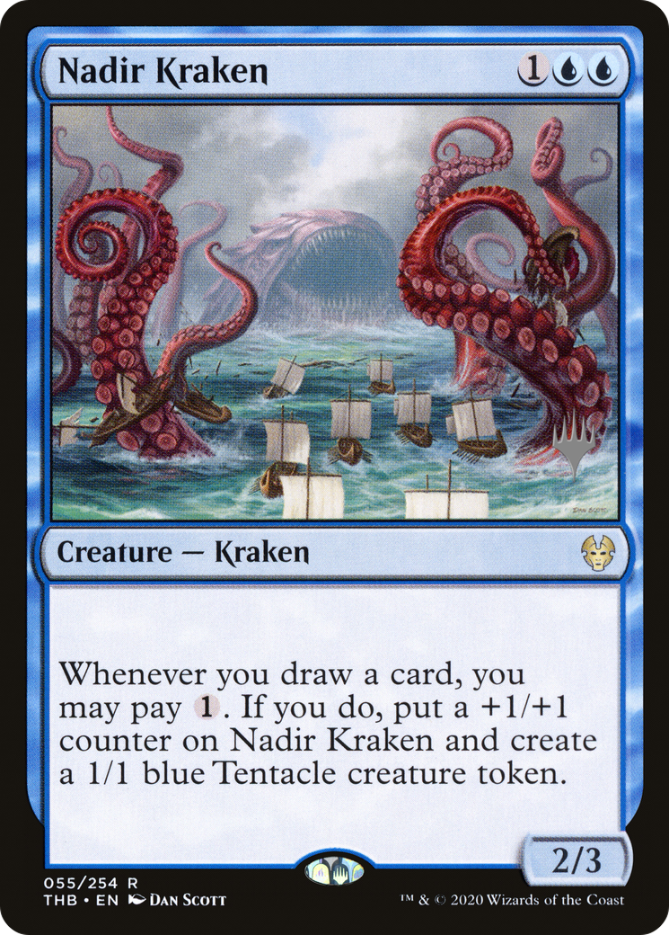 Image of Nadir Kraken (Promo Pack) [Theros Beyond Death Promos]
