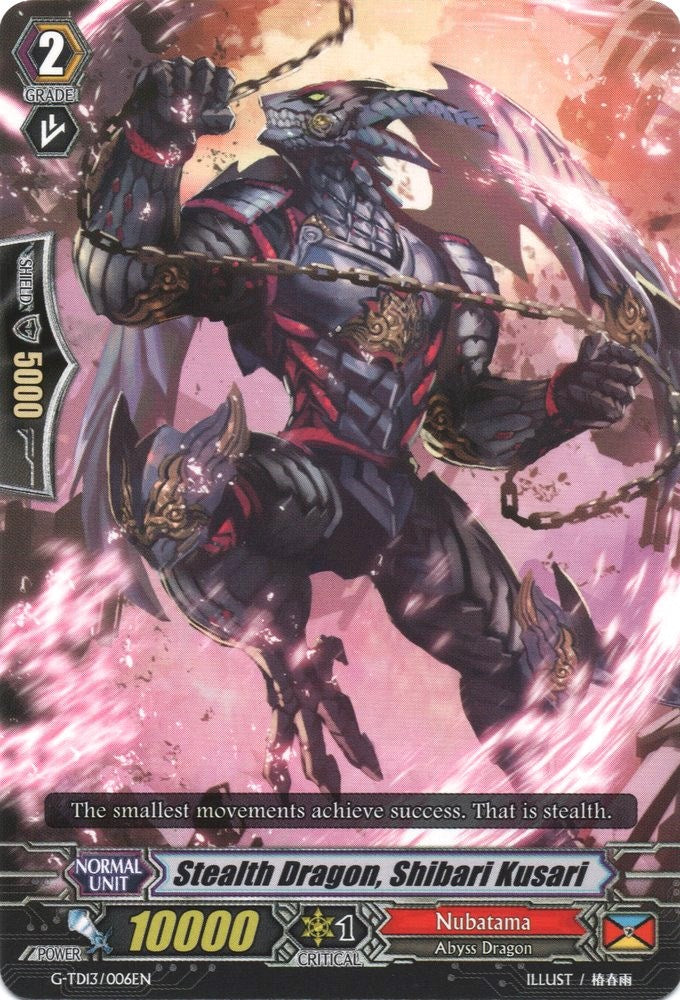 Image of Stealth Dragon, Shibari Kusari (G-TD13/006EN) [Evil Eye Sovereign]