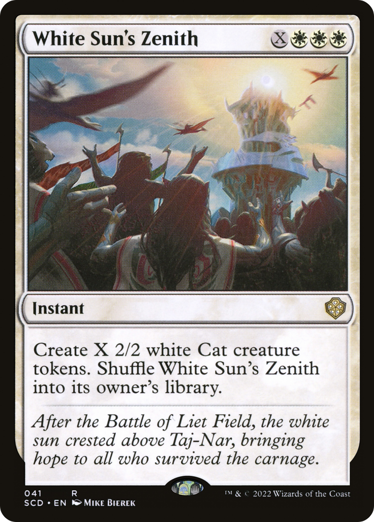 Image of White Sun's Zenith [Starter Commander Decks]