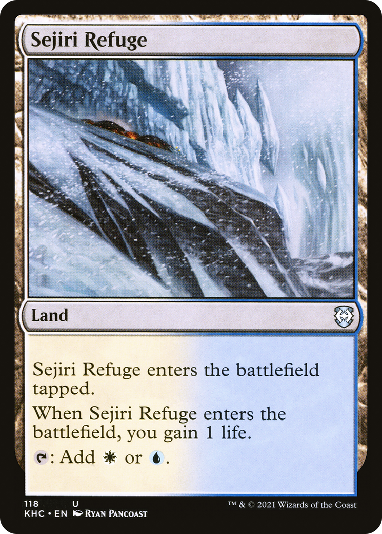 Image of Sejiri Refuge [Kaldheim Commander]