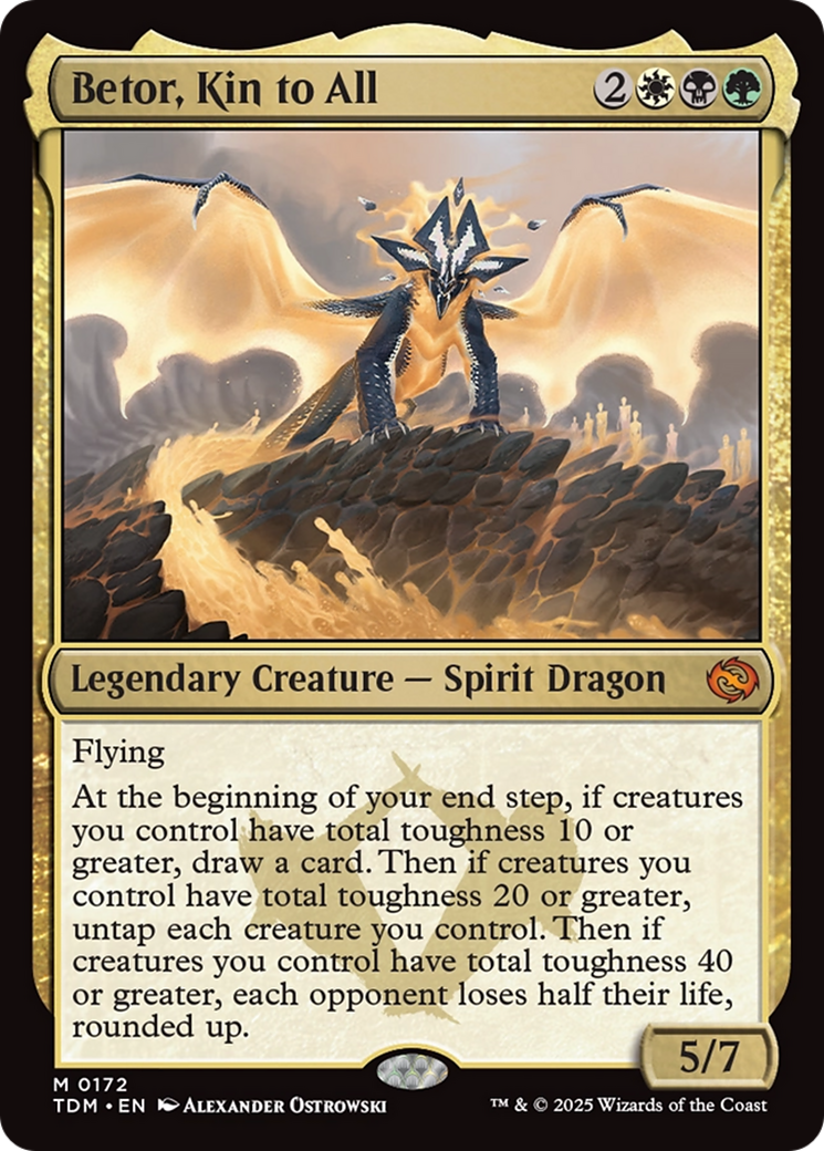 Image of Betor, Kin to All [Tarkir: Dragonstorm]