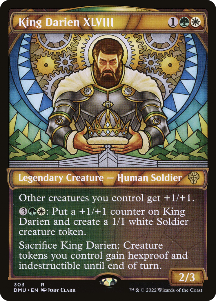 Image of King Darien XLVIII (Showcase) [Dominaria United]