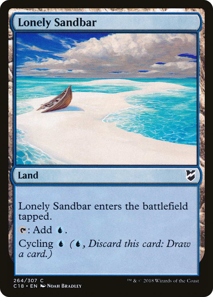 Image of Lonely Sandbar [Commander 2018]