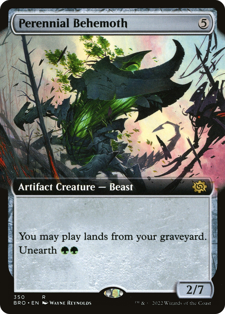Image of Perennial Behemoth (Extended Art) [The Brothers' War]
