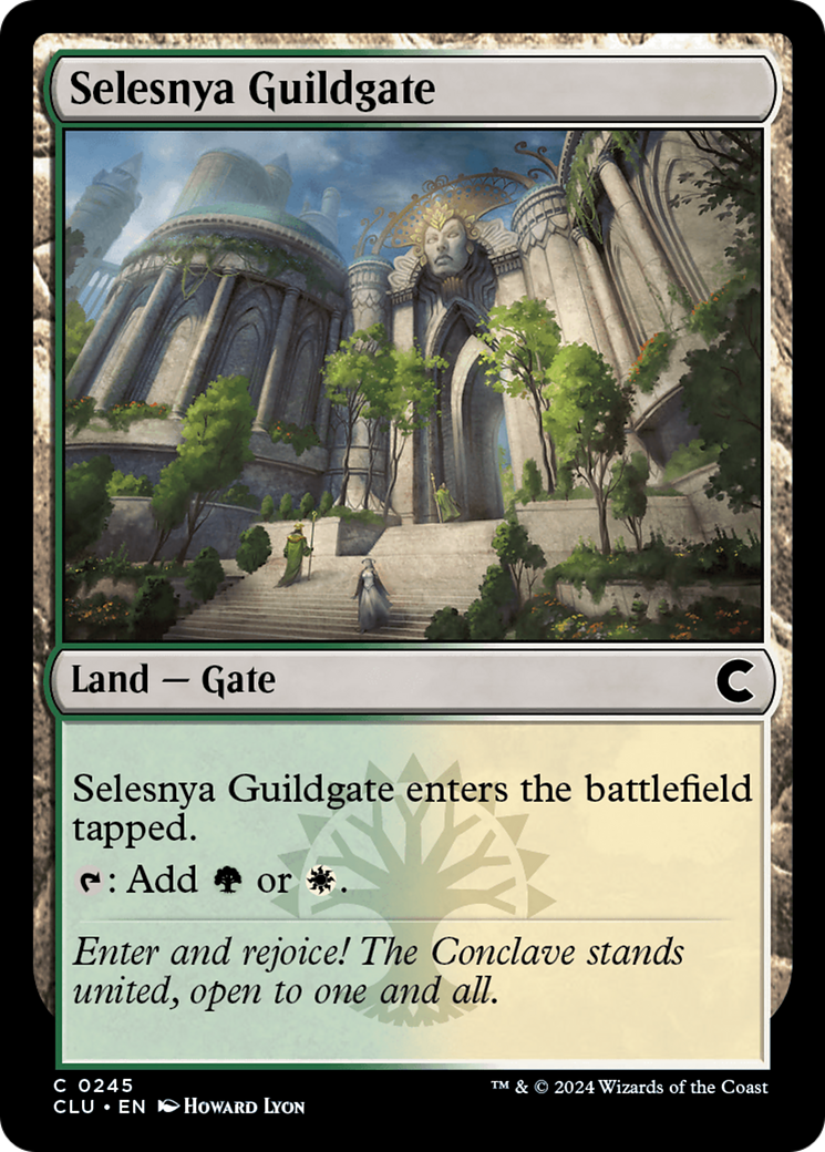 Image of Selesnya Guildgate [Ravnica: Clue Edition]