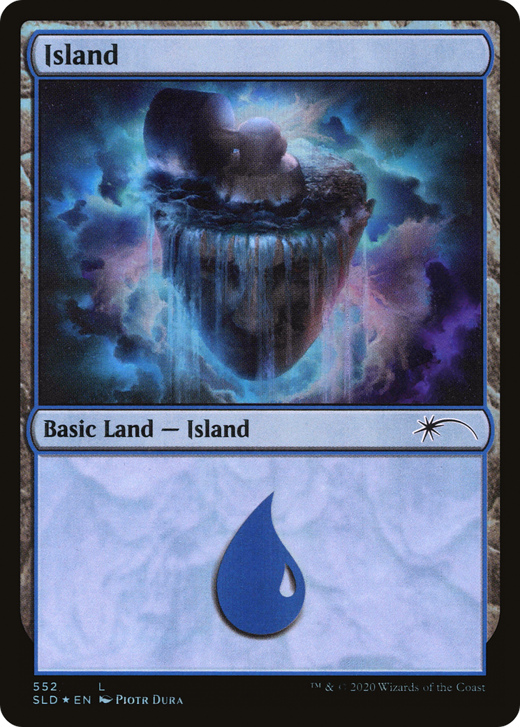 Image of Island (Mill) (552) [Secret Lair Drop Promos]